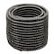 Hydromaxx 2"x100Ft Flexible Corrugated Black PVC NON Split Tubing Wire Loom BPCVNS200100 - alternate 1